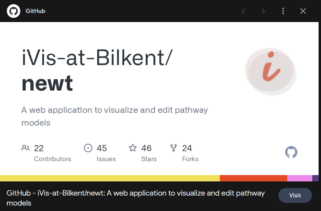 GitHub - iVis-at-Bilkent-newt- A web application to visualize and edit pathway models.png